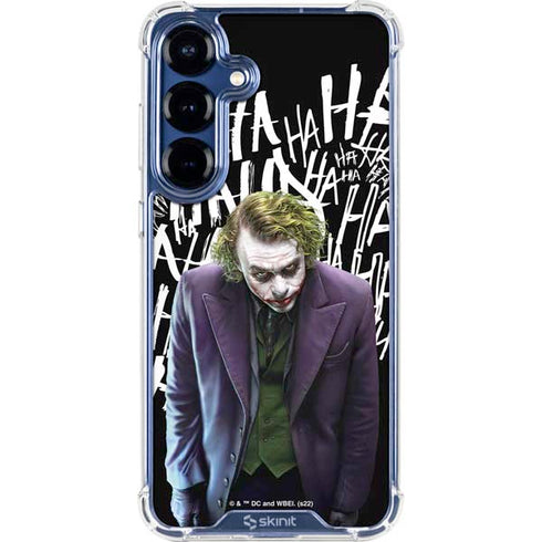 The Dark Knight Joker Galaxy S25 Plus Clear Case
