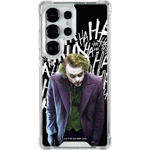 The Dark Knight Joker Galaxy S25 Ultra Clear Case