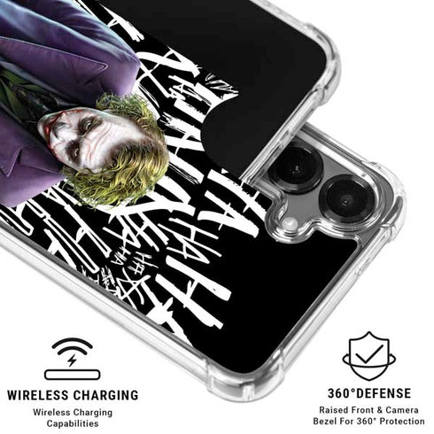 The Dark Knight Joker Galaxy S26 Clear Case