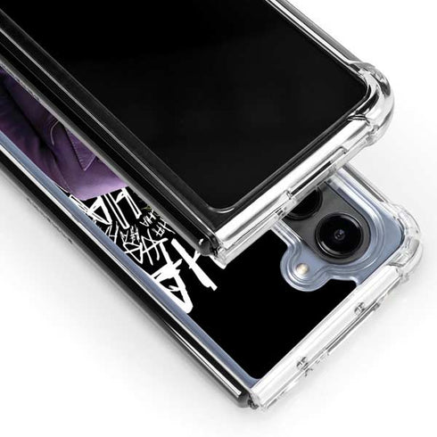 The Dark Knight Joker Galaxy Z Fold5 5G Clear Case