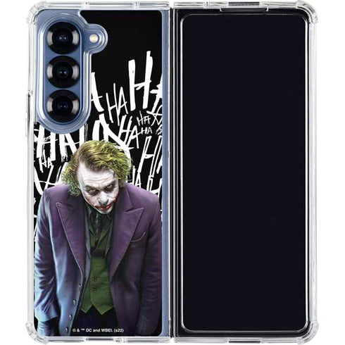 The Dark Knight Joker Galaxy Z Fold6 Clear Case