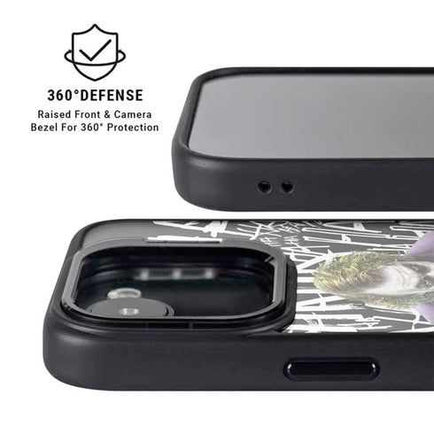 The Dark Knight Joker iPhone 16e Kickstand Case