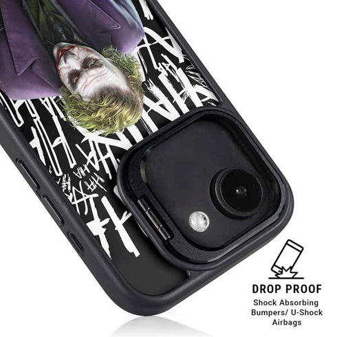 The Dark Knight Joker iPhone 16e Kickstand Case