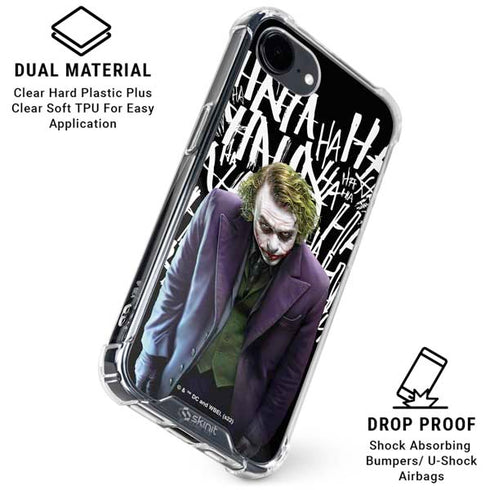The Dark Knight Joker iPhone 16e Clear Case