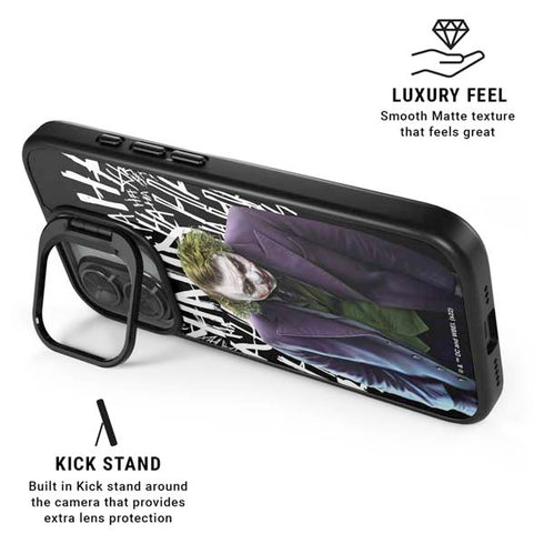 The Dark Knight Joker iPhone 17 Kickstand Case