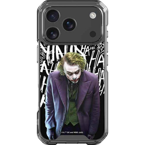 The Dark Knight Joker iPhone 18 Pro Clear Case