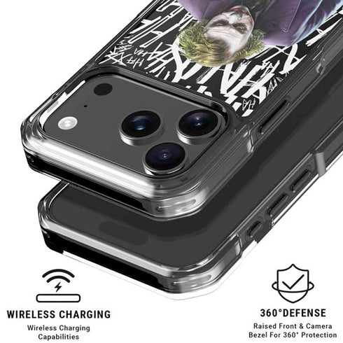The Dark Knight Joker iPhone 18 Pro Clear Case