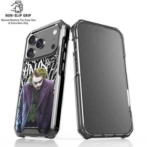 The Dark Knight Joker iPhone 18 Pro Clear Case