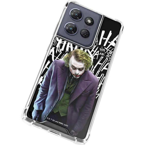 The Dark Knight Joker Moto G Power 5G (2025) Clear Case