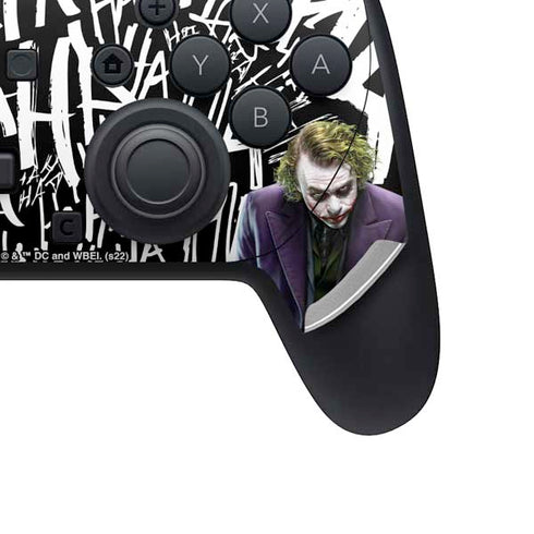 The Dark Knight Joker Nintendo Switch 2 (2025) Pro Controller Skin