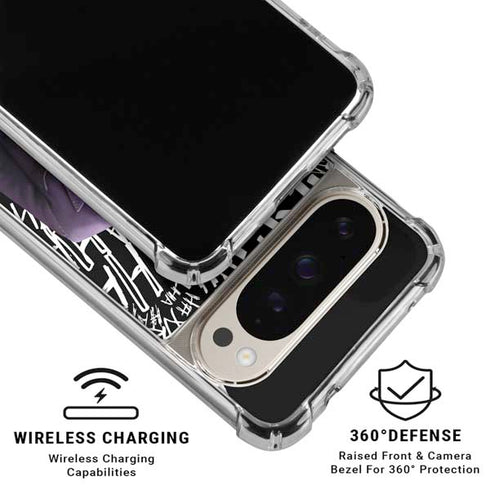 The Dark Knight Joker Pixel 9 Pro XL Clear Case