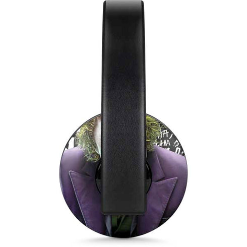 The Dark Knight Joker PlayStation 4 Gold Wireless Headset Skin