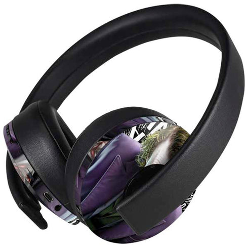 The Dark Knight Joker PlayStation 4 Gold Wireless Headset Skin