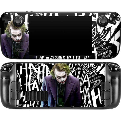 The Dark Knight Joker Steam Deck Handheld Gaming Computer OLED Skin