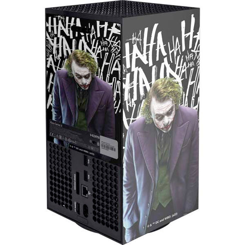 The Dark Knight Joker XBox Series X Digital Edition Console Skin