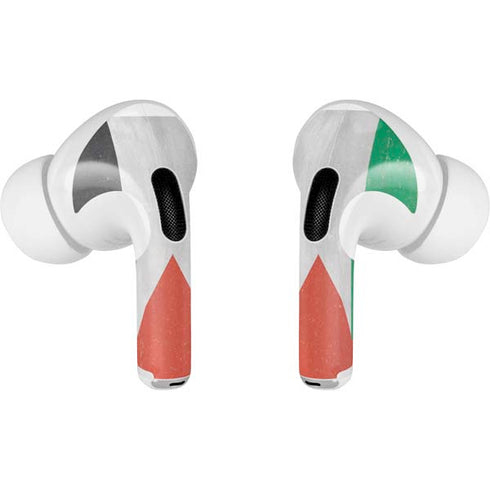 Jordan Flag Distressed AirPods Skins