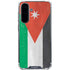Jordan Flag Distressed Galaxy A36 5G Clear Case