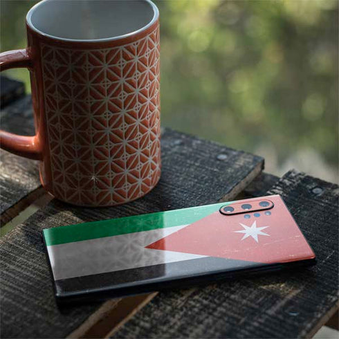 Jordan Flag Distressed Galaxy Note 10 Plus Skin