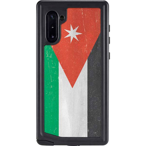 Jordan Flag Distressed Galaxy Cases