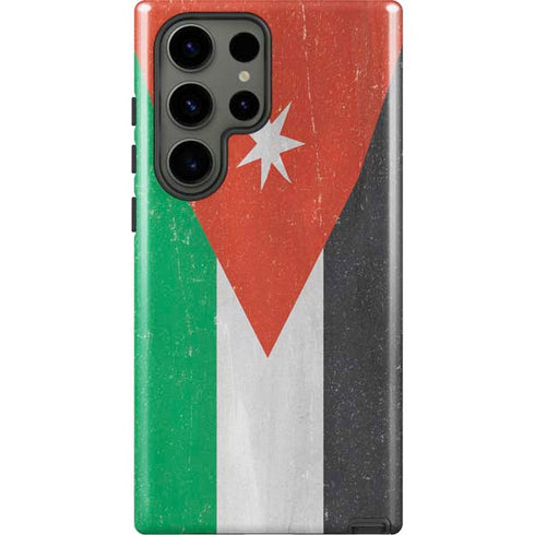 Jordan Flag Distressed Galaxy S23 Ultra Pro Case