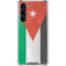Jordan Flag Distressed Galaxy S24 FE Clear Case