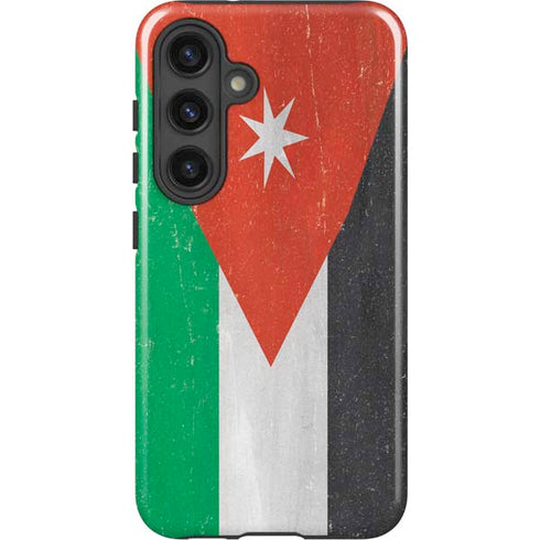 Jordan Flag Distressed Galaxy S25 Impact Case