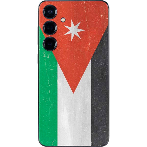 Jordan Flag Distressed Galaxy S25 Plus Skin