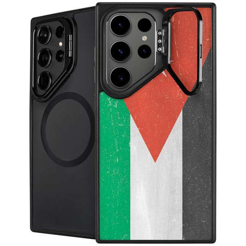 Jordan Flag Distressed Galaxy S24 Ultra Kickstand Case