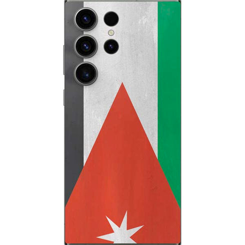 Jordan Flag Distressed Galaxy S25 Ultra Skin