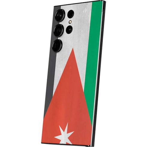 Jordan Flag Distressed Galaxy S25 Ultra Skin