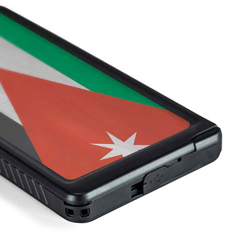 Jordan Flag Distressed Galaxy S24 Ultra Waterproof Case