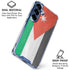 Jordan Flag Distressed Galaxy S25 Clear Case