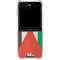 Jordan Flag Distressed Galaxy Z Flip6 Clear Case