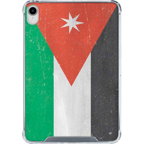 Jordan Flag Distressed iPad 11th Gen (2025) Clear Case