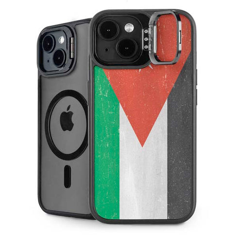 Jordan Flag Distressed iPhone 14 Kickstand Case