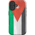Jordan Flag Distressed iPhone 16 Plus Impact Case
