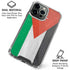 Jordan Flag Distressed iPhone 16 Pro Clear Case
