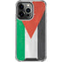 Jordan Flag Distressed iPhone 16 Pro Max Clear Case