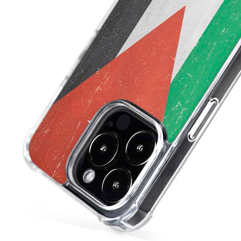 Jordan Flag Distressed iPhone 16 Pro Max MagSafe Case