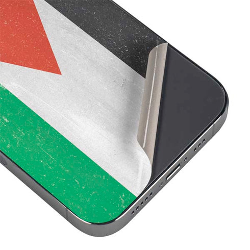 Jordan Flag Distressed iPhone 16 Pro Max Skin