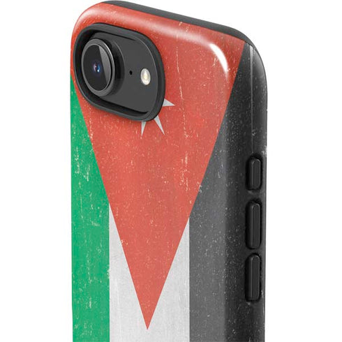 Jordan Flag Distressed iPhone 16e Impact Case