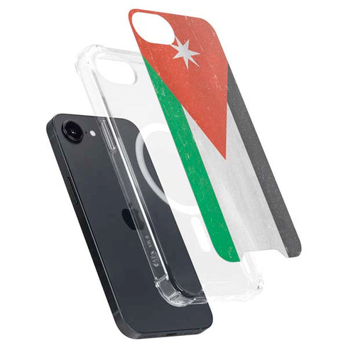 Jordan Flag Distressed iPhone 16e MagSafe Case