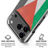 Jordan Flag Distressed iPhone 18 Pro Clear Case