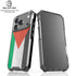 Jordan Flag Distressed iPhone 18 Pro Clear Case