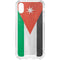Jordan Flag Distressed iPhone XS Clear Case