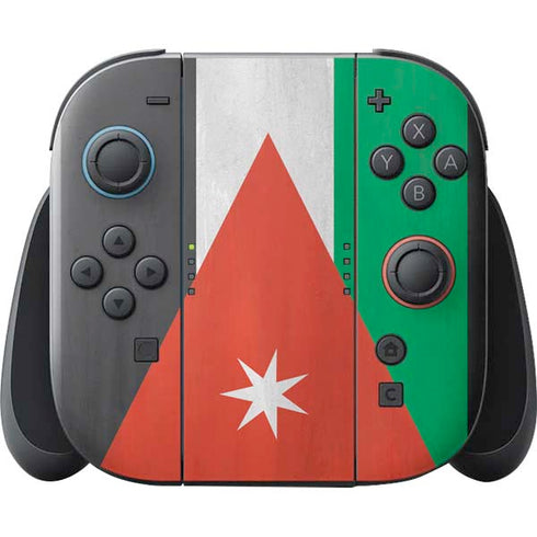 Jordan Flag Distressed Nintendo Switch 2 (2025) with Joy-Con Skin