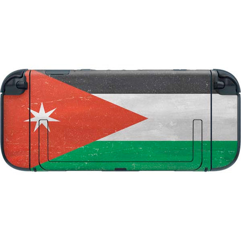 Jordan Flag Distressed Nintendo Switch 2 (2025) with Joy-Con Skin