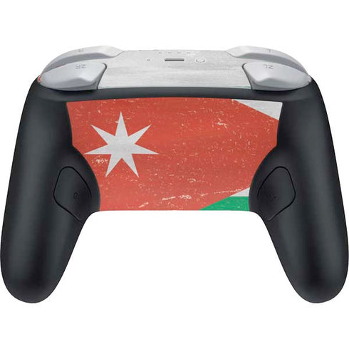 Jordan Flag Distressed Nintendo Switch 2 (2025) Pro Controller Skin