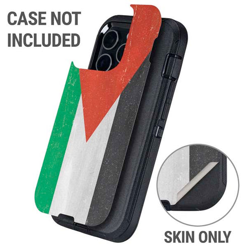 Jordan Flag Distressed Otterbox Defender iPhone Skin