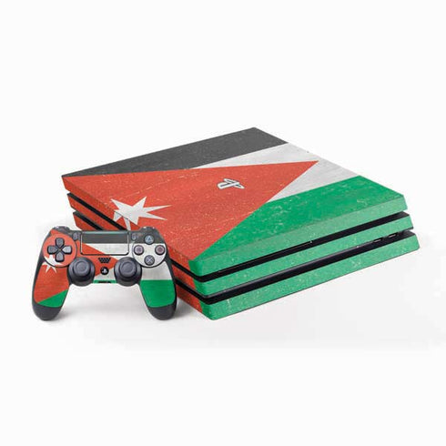 Jordan Flag Distressed PlayStation PS4 Skins